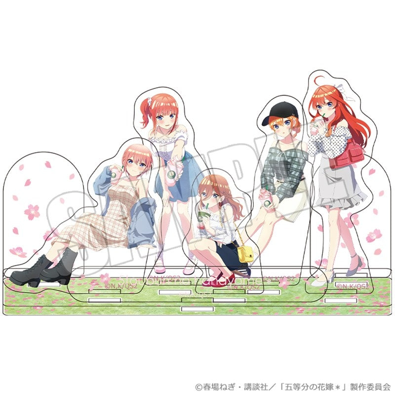 (Goods - Stand Pop) The Quintessential Quintuplets* DioramaAcrylic  - A Sip of Spring with A Blossoming Girl