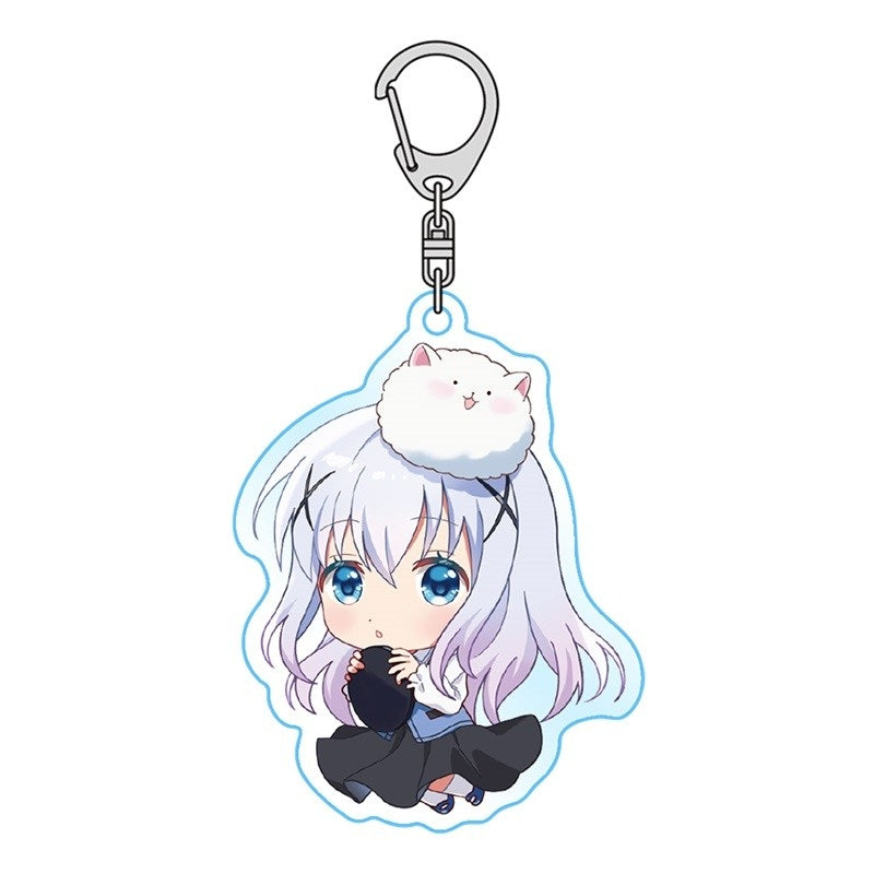 (Goods - Key Chain) Is the Order a Rabbit? - Chino Acrylic Key Chain