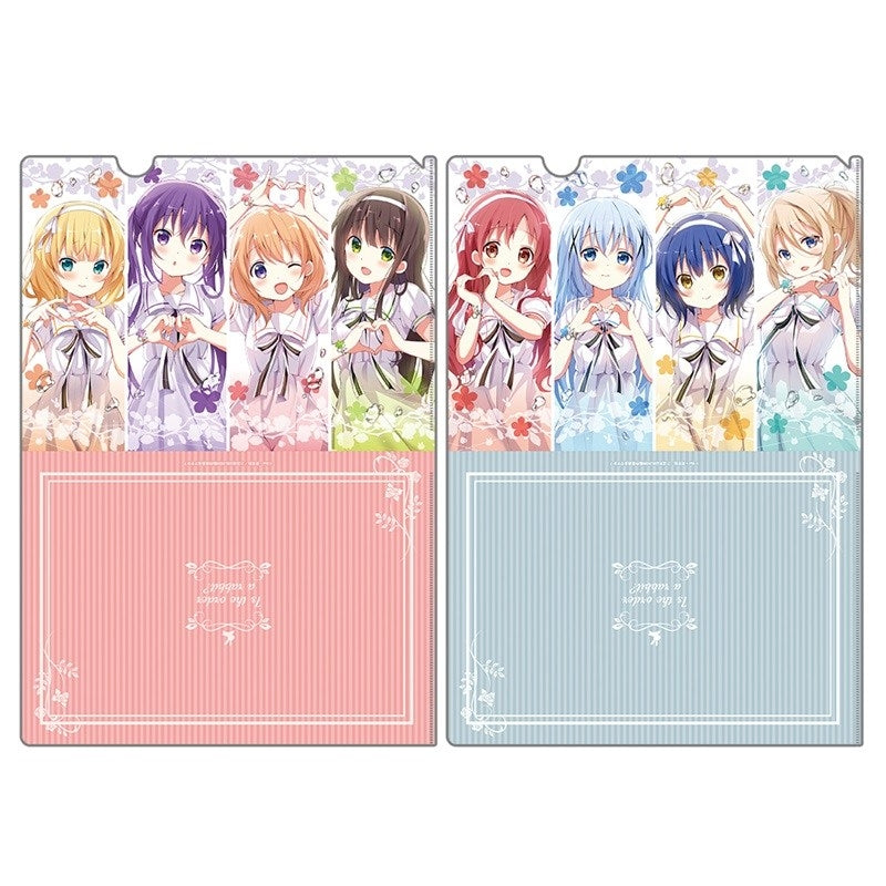 (Goods - Clear File) Is the Order a Rabbit? - Clear File Set TYPE 2