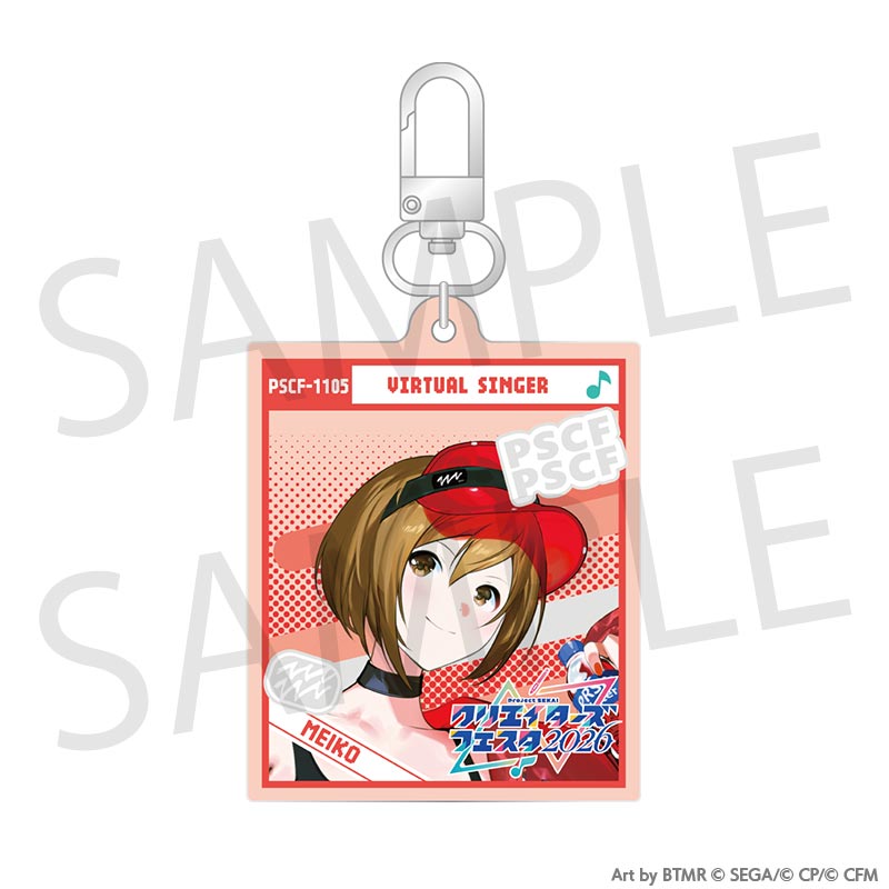 (Goods - Keychain) Hatsune Miku: Colorful Stage! Creators Festa 2026 Acrylic Keychain MEIKO