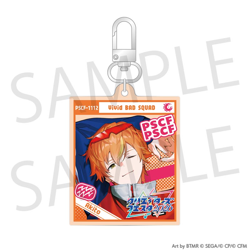 (Goods - Keychain) Hatsune Miku: Colorful Stage! Creators Festa 2026 Acrylic Keychain Akito Shinonome
