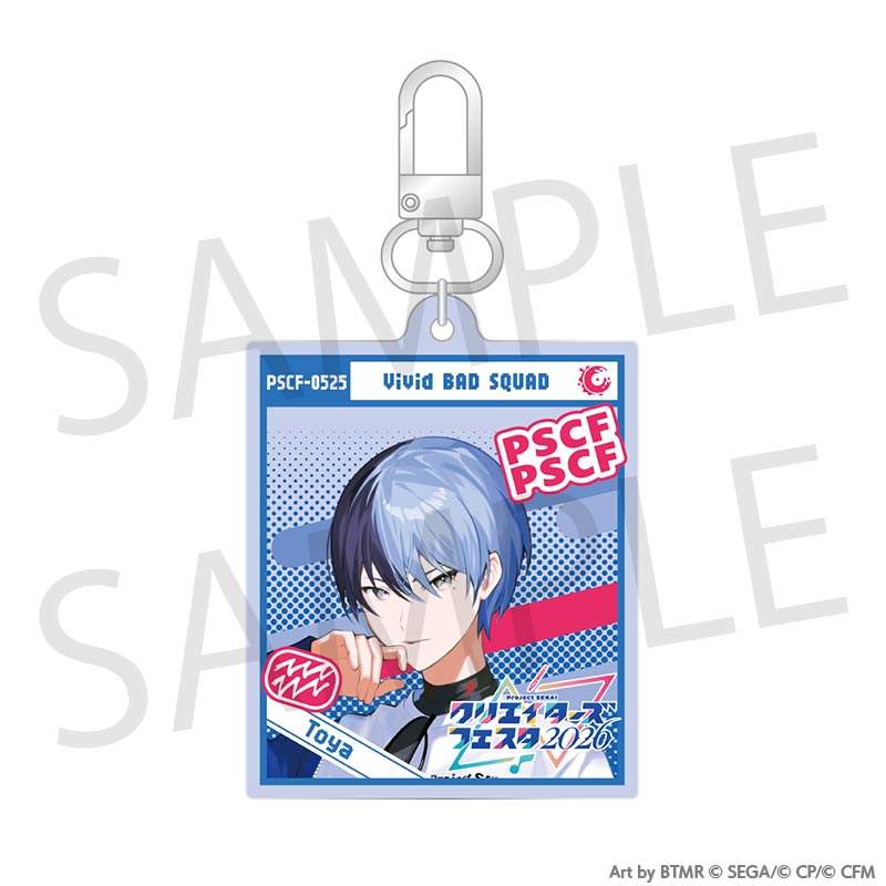 (Goods - Keychain) Hatsune Miku: Colorful Stage! Creators Festa 2026 Acrylic Keychain Toya Aoyagi