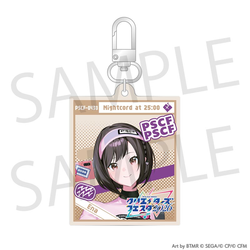 (Goods - Keychain) Hatsune Miku: Colorful Stage! Creators Festa 2026 Acrylic Keychain Ena Shinonome