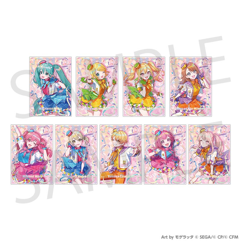 (Goods - Board) Hatsune Miku: Colorful Stage! CONNECT LIVE GO Hoppin' Parade Visual Art w/Clear Case Saki Tenma