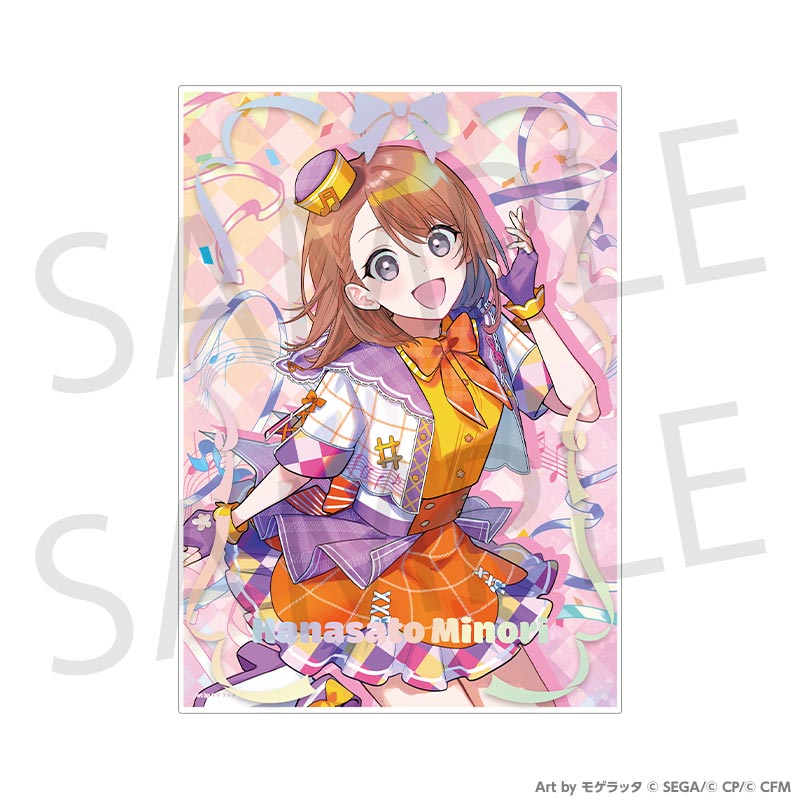 (Goods - Board) Hatsune Miku: Colorful Stage! CONNECT LIVE GO Hoppin' Parade Visual Art w/Clear Case Hanasato Minori