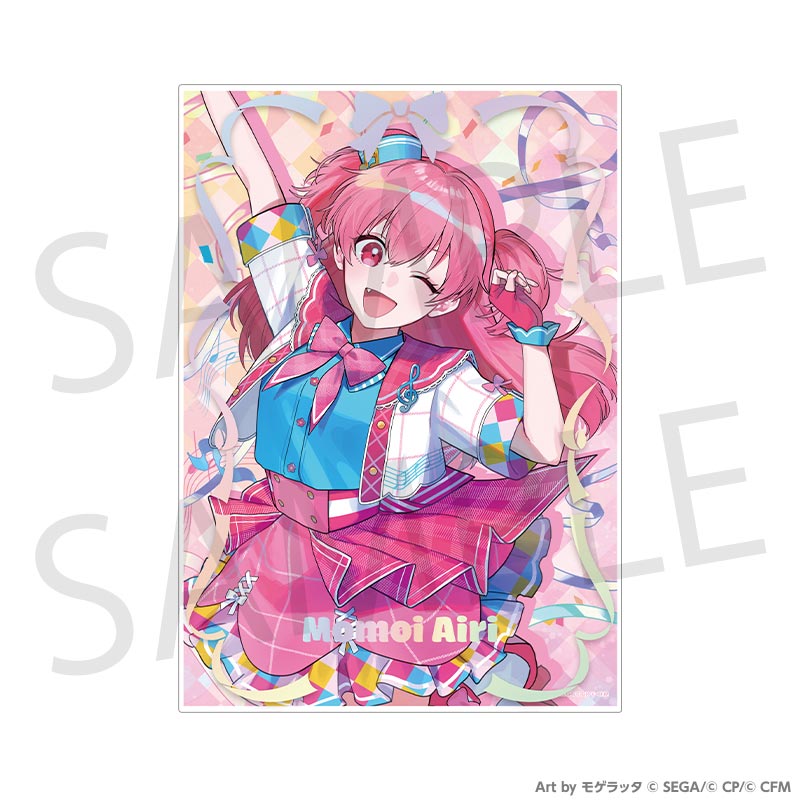 (Goods - Board) Hatsune Miku: Colorful Stage! CONNECT LIVE GO Hoppin' Parade Visual Art w/Clear Case Airi Momoi