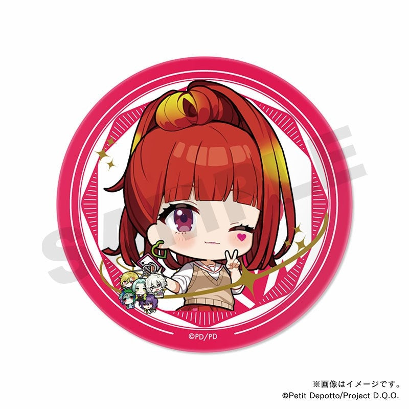 (Goods - Badge) GNOSIA Button Badge SQ