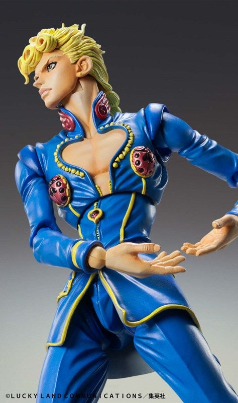 (Action Figure) JoJo's Bizarre Adventure Super Action Statue Part 5 Giorno Giovanna Second (Re-release)