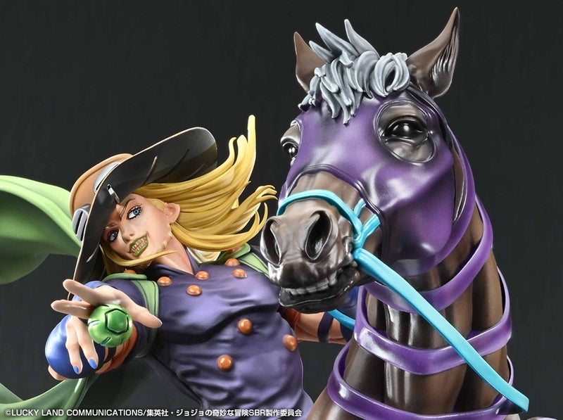 (Figure) Anime "Steel Ball Run JoJo's Bizarre Adventure" Chozo Art Collection Gyro Zeppeli & Valkyrie