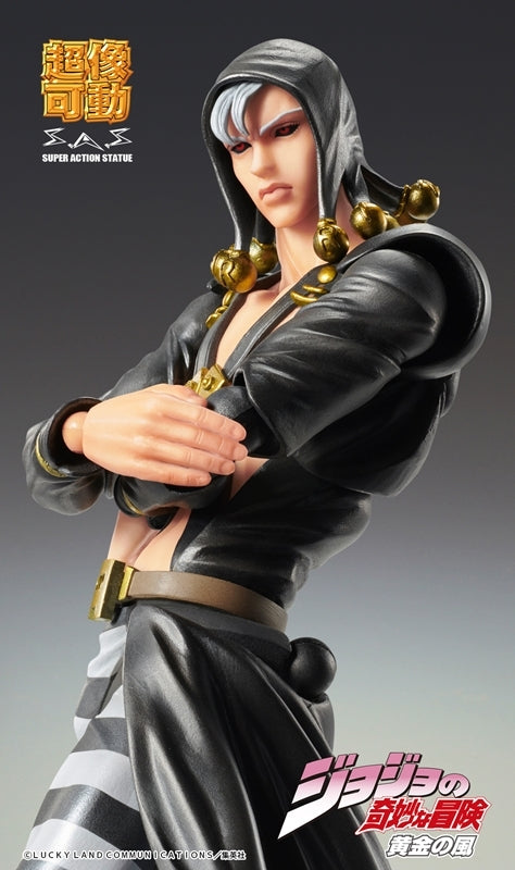 (Action Figure) JoJo's Bizarre Adventure Part.V Super Action Statue Risotto Nero (Re-release)