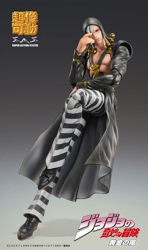 (Action Figure) JoJo's Bizarre Adventure Part.V Super Action Statue Risotto Nero (Re-release)