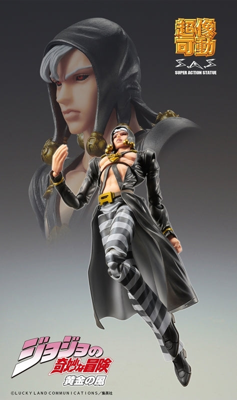 (Action Figure) JoJo's Bizarre Adventure Part.V Super Action Statue Risotto Nero (Re-release)