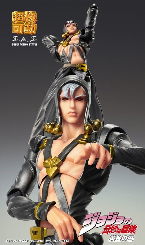 (Action Figure) JoJo's Bizarre Adventure Part.V Super Action Statue Risotto Nero (Re-release)