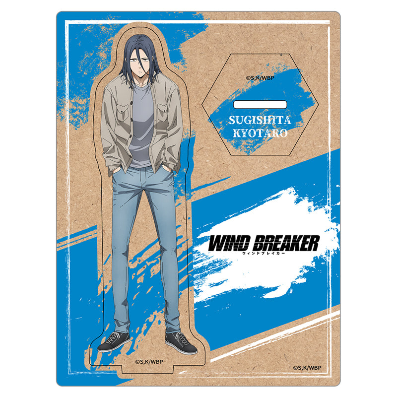 (Goods - Acrylic Stand) TV Anime - WIND BREAKER Season 2 Wooden Chara Stand Kyotaro Sugishita