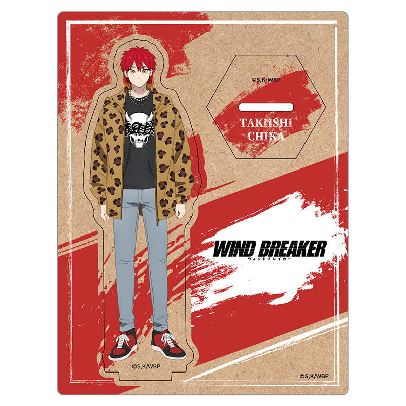 (Goods - Acrylic Stand) TV Anime - WIND BREAKER Season 2 Wooden Chara Stand Chika Takiishi