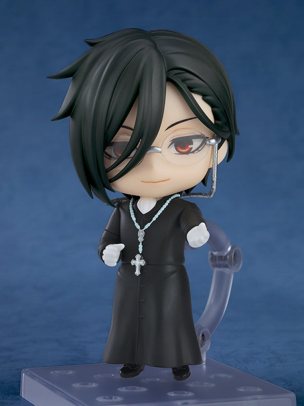 (Action Figure) Black Butler: Public School Arc Nendoroid Sebastian Michaelis Sapphire Owl Ver.