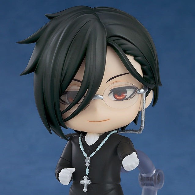 (Action Figure) Black Butler: Public School Arc Nendoroid Sebastian Michaelis Sapphire Owl Ver.