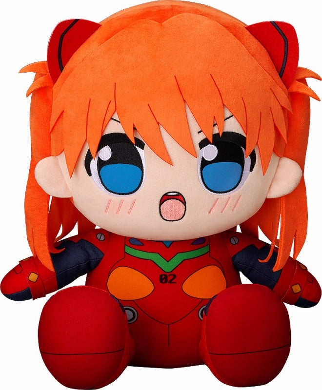 (Goods - Plush) Evangelion: 2.0 You Can (Not) Advance Kuripan Big 40cm Plushie Rei Ayanami/Asuka Shikinami Langley