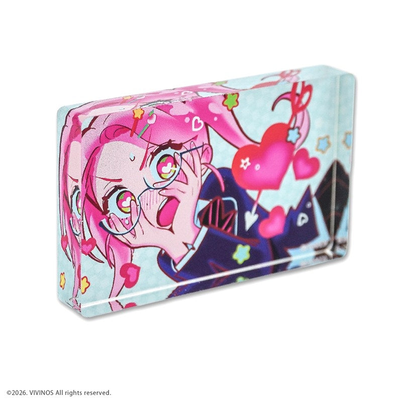 (1BOX=6)(Goods - Acrylic Block) Alien Stage Random Mini Acrylic Block {Bonus:Art Cards}