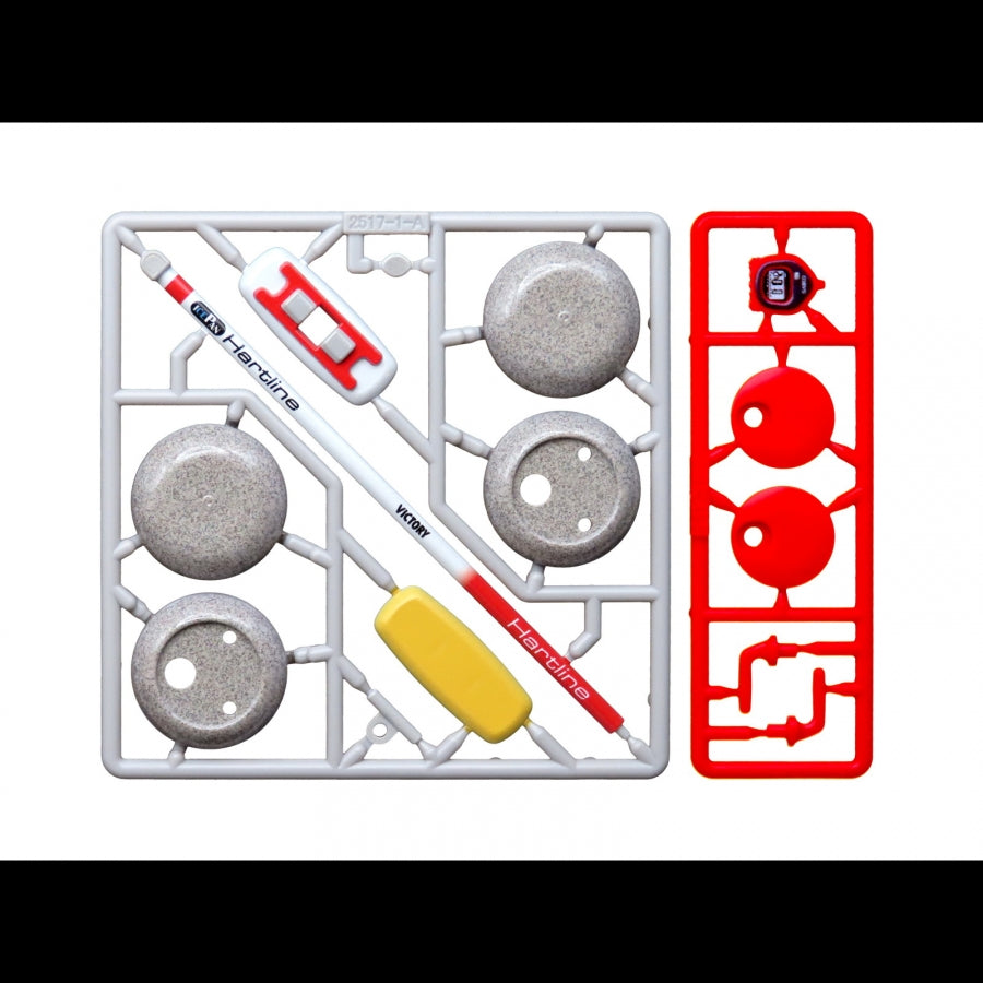 (Plastic Model Kit) Pripra Figure Sports Curling Red Plastic Model