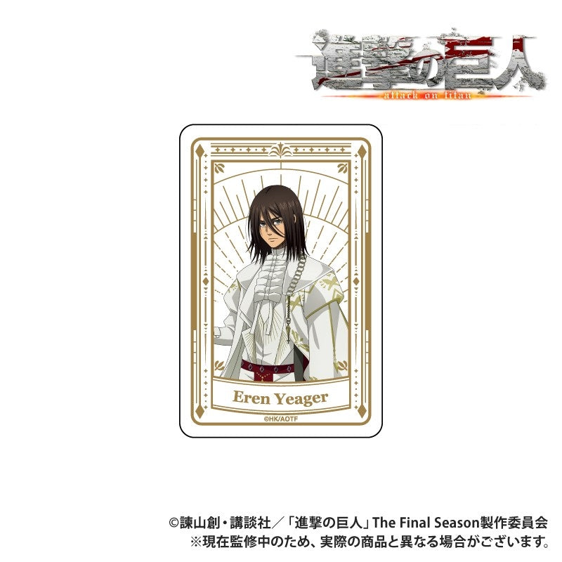(Goods - Sticker) TV Anime "Attack on Titan" Sticker (x1) Eren feat. Exclusive Art Wizard ver.
