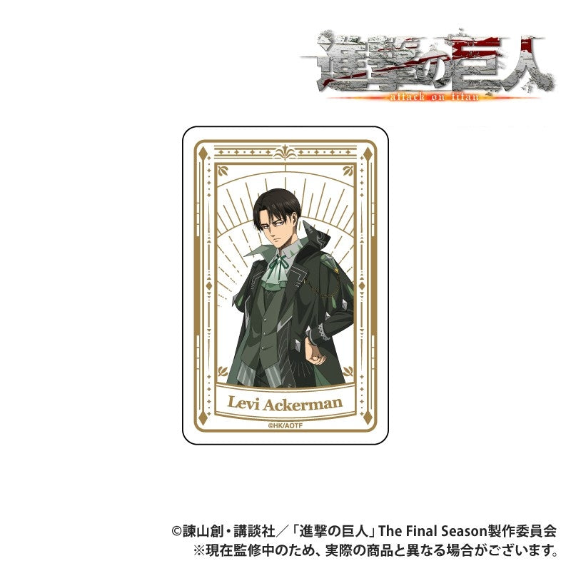 (Goods - Sticker) TV Anime "Attack on Titan" Sticker (x1) Levi feat. Exclusive Art Wizard ver.