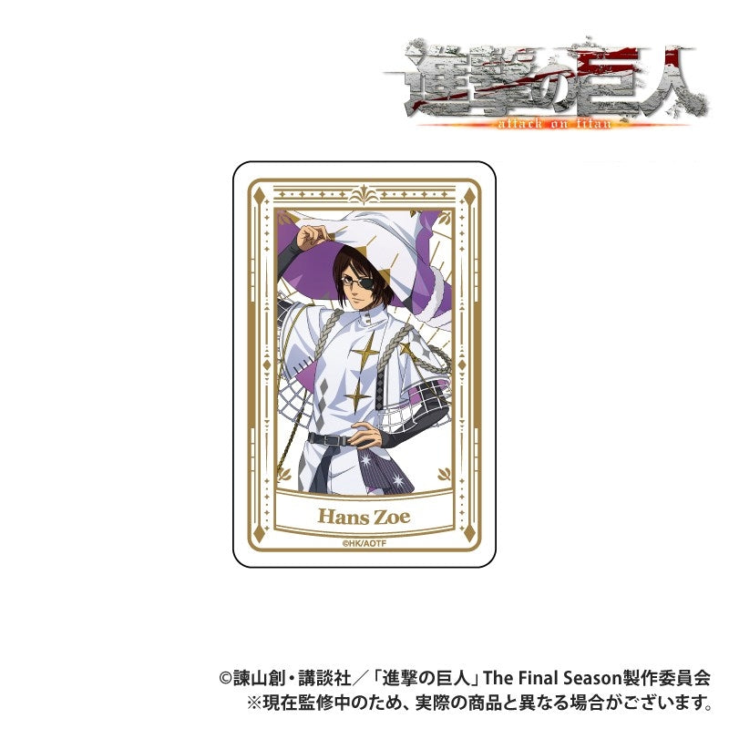 (Goods - Sticker) TV Anime "Attack on Titan" Sticker (x1) Hange feat. Exclusive Art Wizard ver.