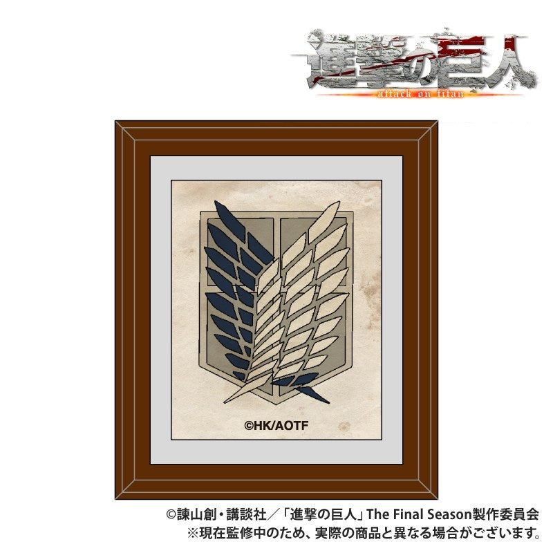 (Goods - Magnet) TV Anime "Attack on Titan" Frame Magnet Survey Corps Emblem