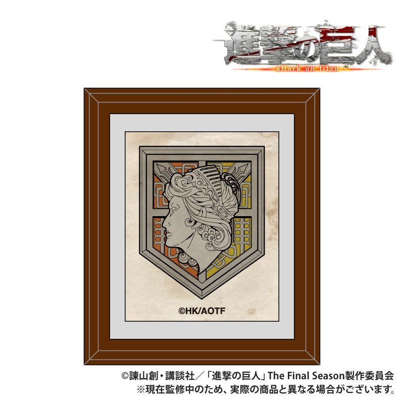 (Goods - Magnet) TV Anime "Attack on Titan" Frame Magnet Wall Sina