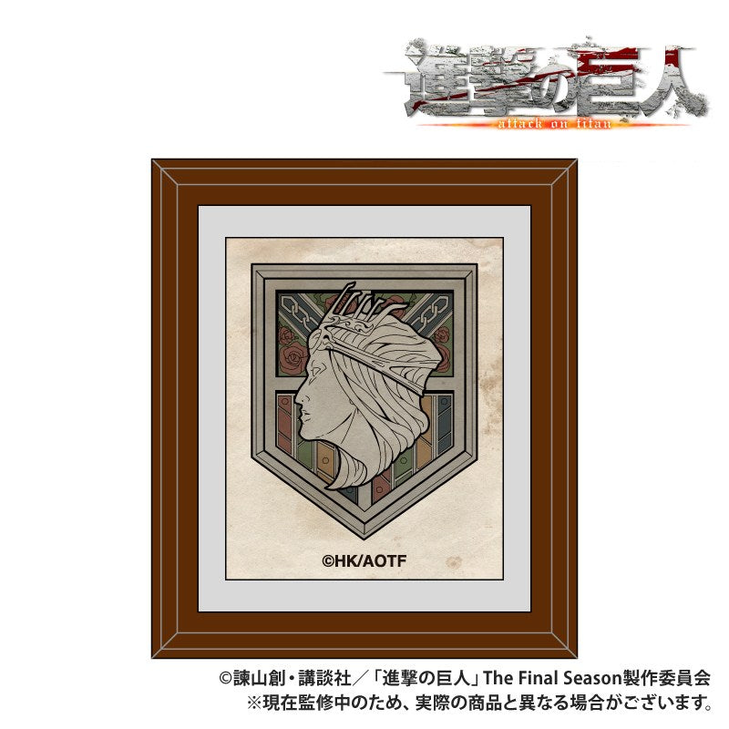 (Goods - Magnet) TV Anime "Attack on Titan" Frame Magnet Wall Rose