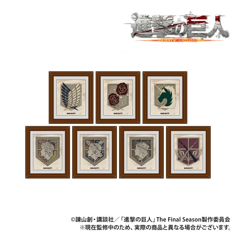(Goods - Magnet) TV Anime "Attack on Titan" Frame Magnet Eldia emblem