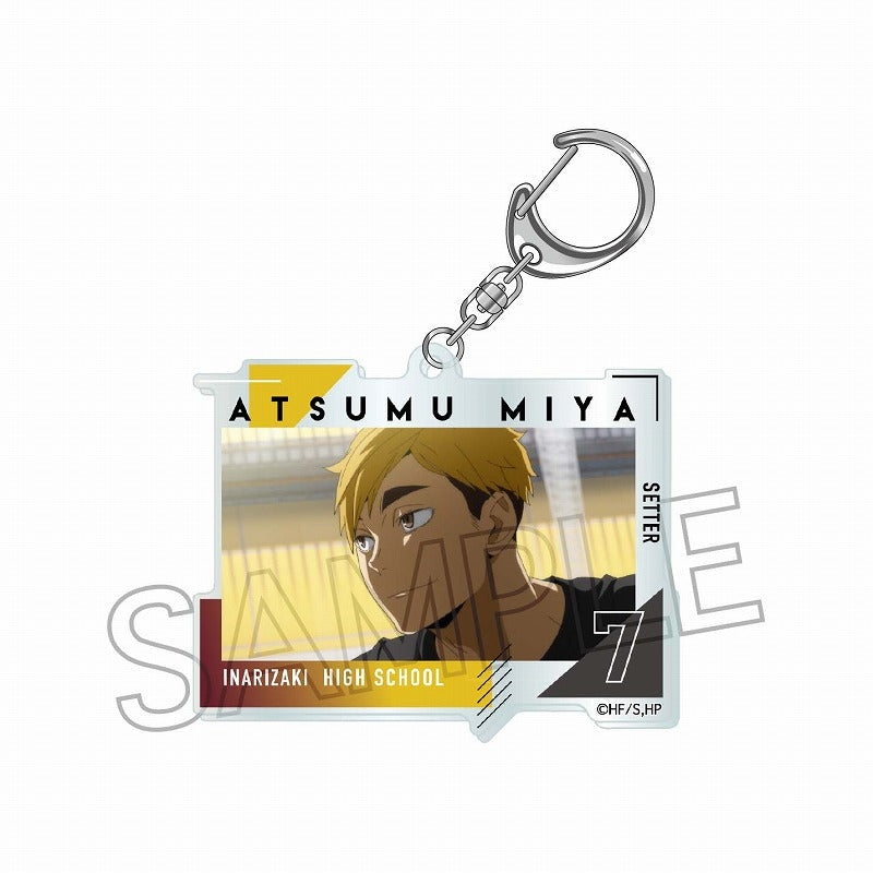 (Goods - Key Chain) Haikyu!! "Hundred Faces" Acrylic Key Chain Atsumu Miya