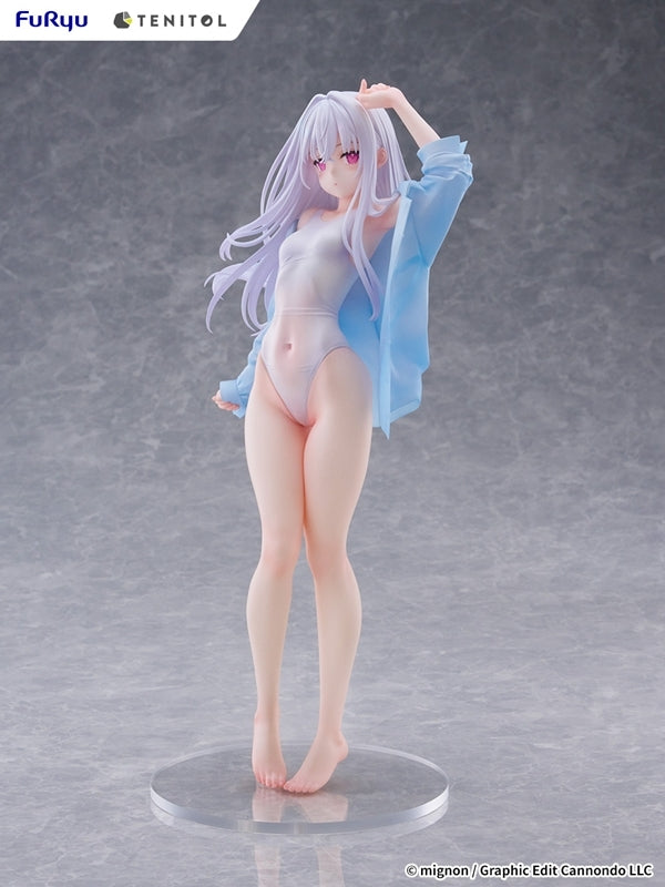 (Bishojo Figure) TENITOL TALL MIGNON WORKS shiro Swimsuit ver. Complete Figure