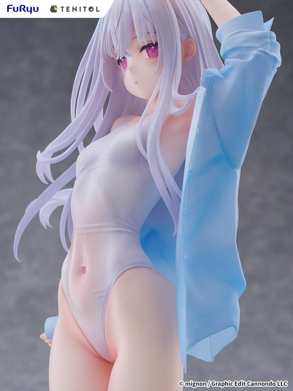 (Bishojo Figure) TENITOL TALL MIGNON WORKS shiro Swimsuit ver. Complete Figure