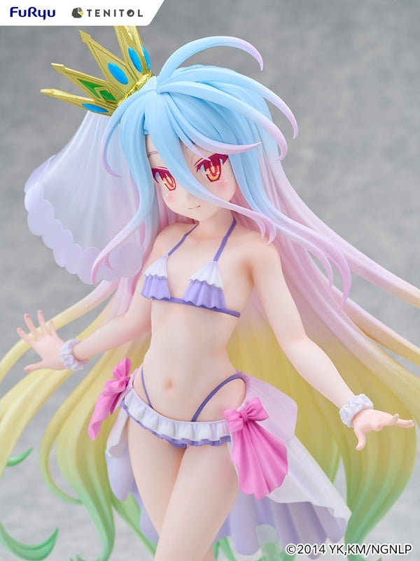 (Bishojo Figure) TENITOL TALL No Game No Life Shiro Swimsuit Dress ver. Complete Figure