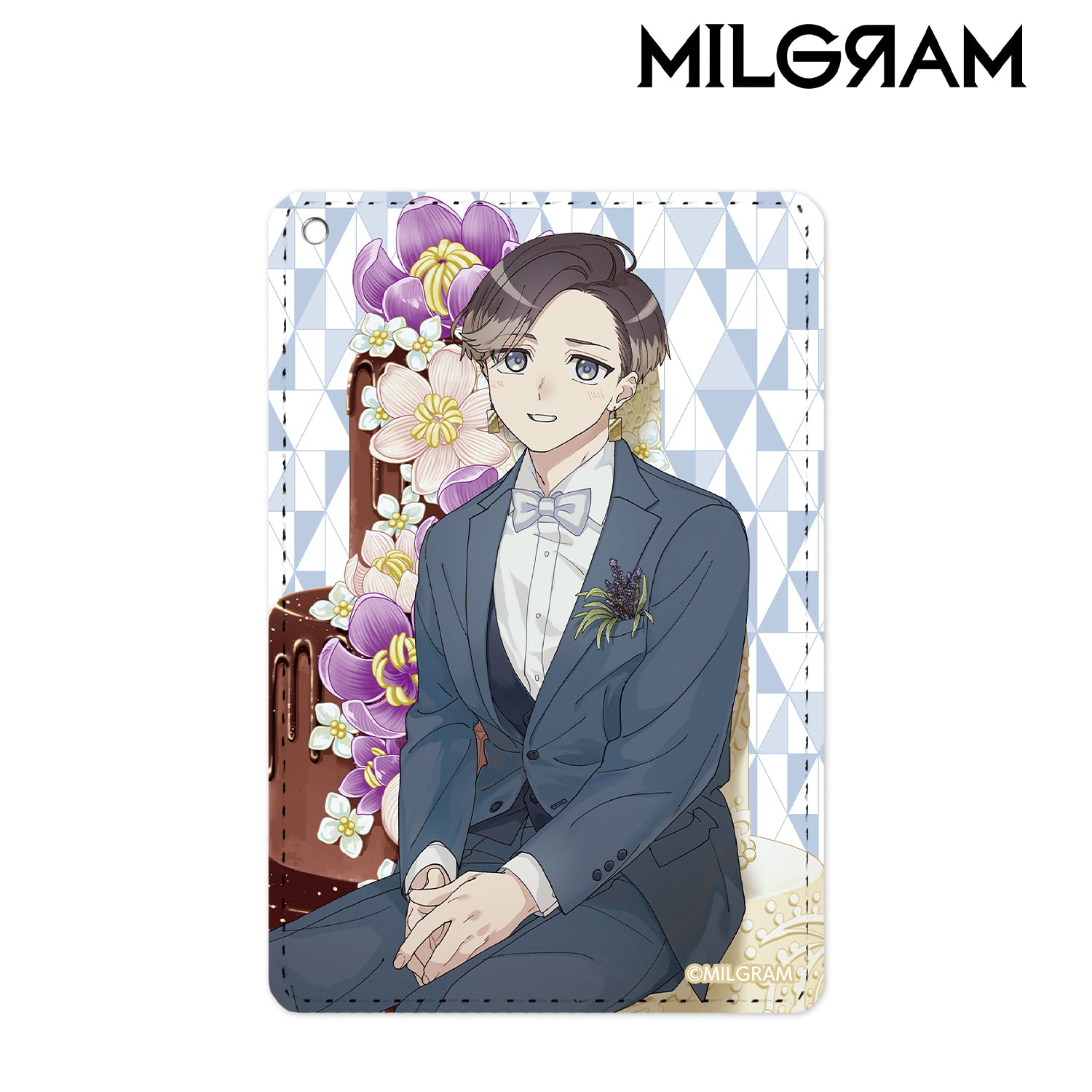 (Goods - Pass Case) MILGRAM 1 Pocket Pass Case Birthday Ver. Feat. Exclusive Art Mikoto