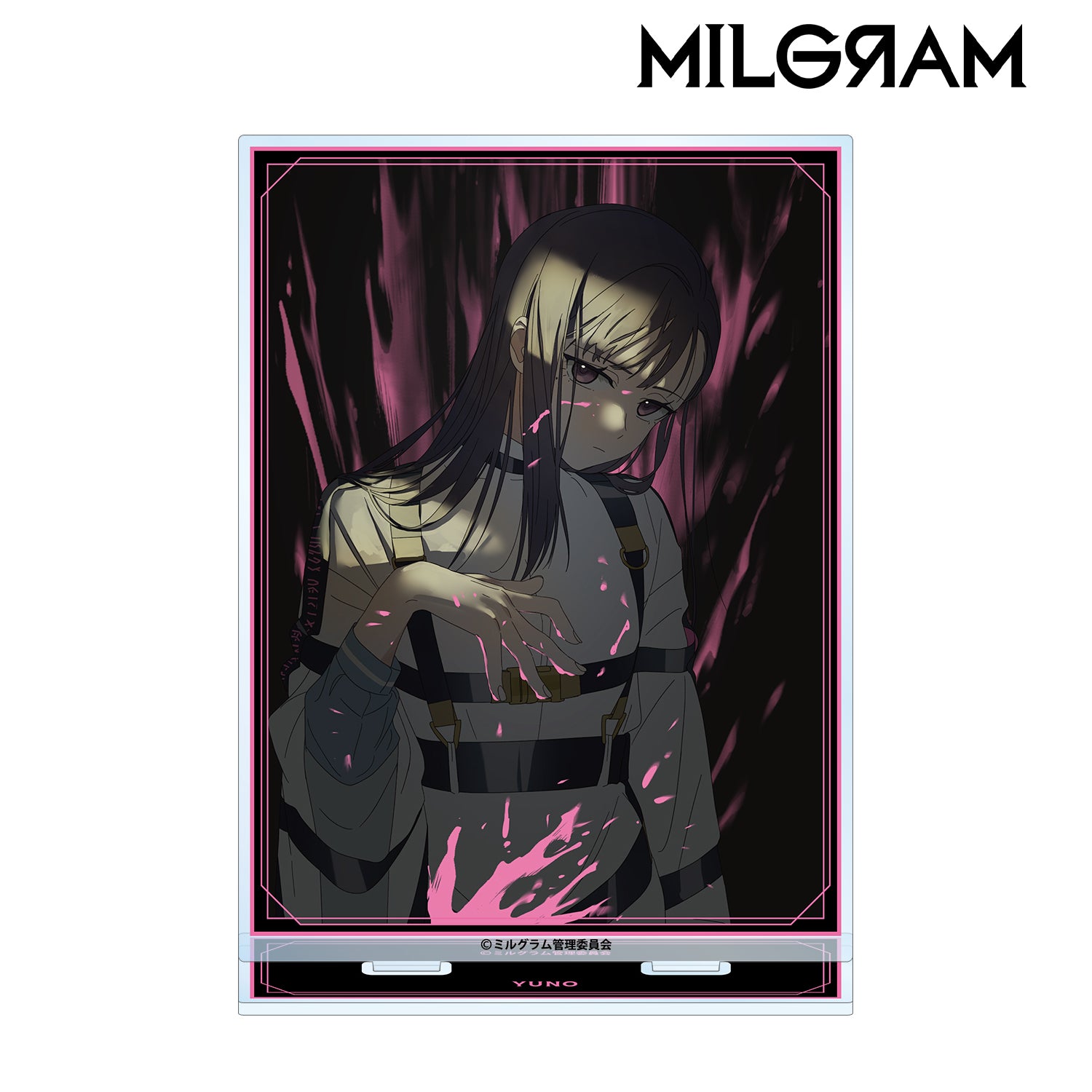 (Goods - Stand Pop) MILGRAM BIG Acrylic Stand 2nd Anniversary Ver. Feat. Exclusive Art Yuno