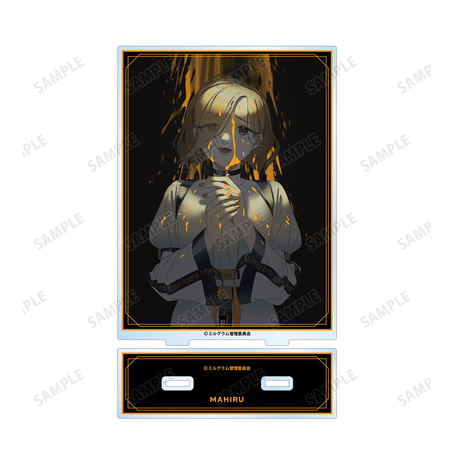 (Goods - Stand Pop) MILGRAM BIG Acrylic Stand 2nd Anniversary Ver. Feat. Exclusive Art Mahiru