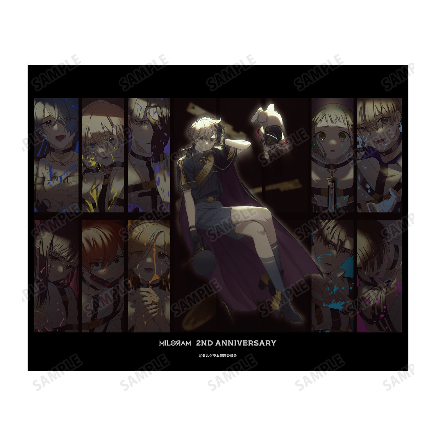 (Goods - Board) MILGRAM 2nd Anniversary Ver. Canvas Art Board Feat. Exclusive Art Ensemble