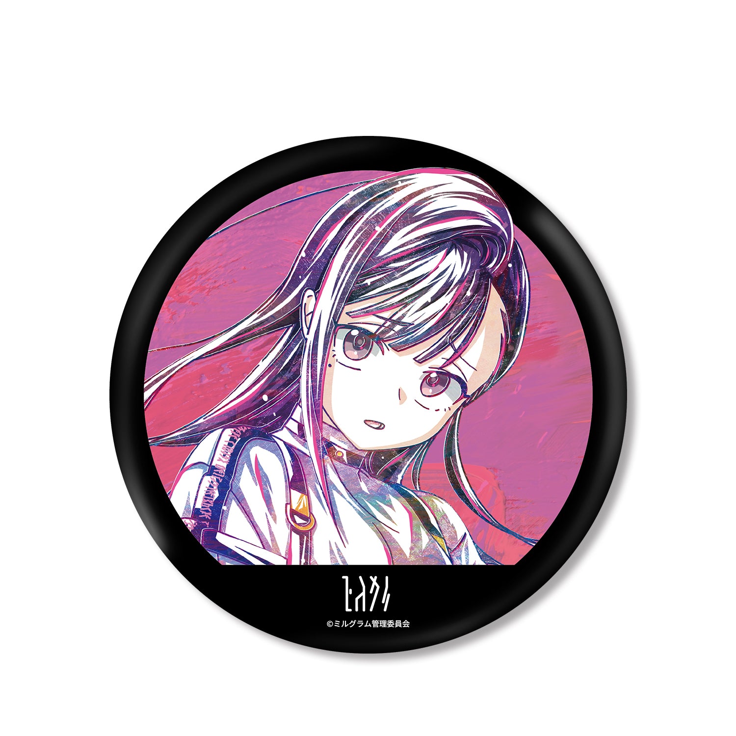 (Goods - Badge) MILGRAM Yuno Ani-Art BIG Button Badge