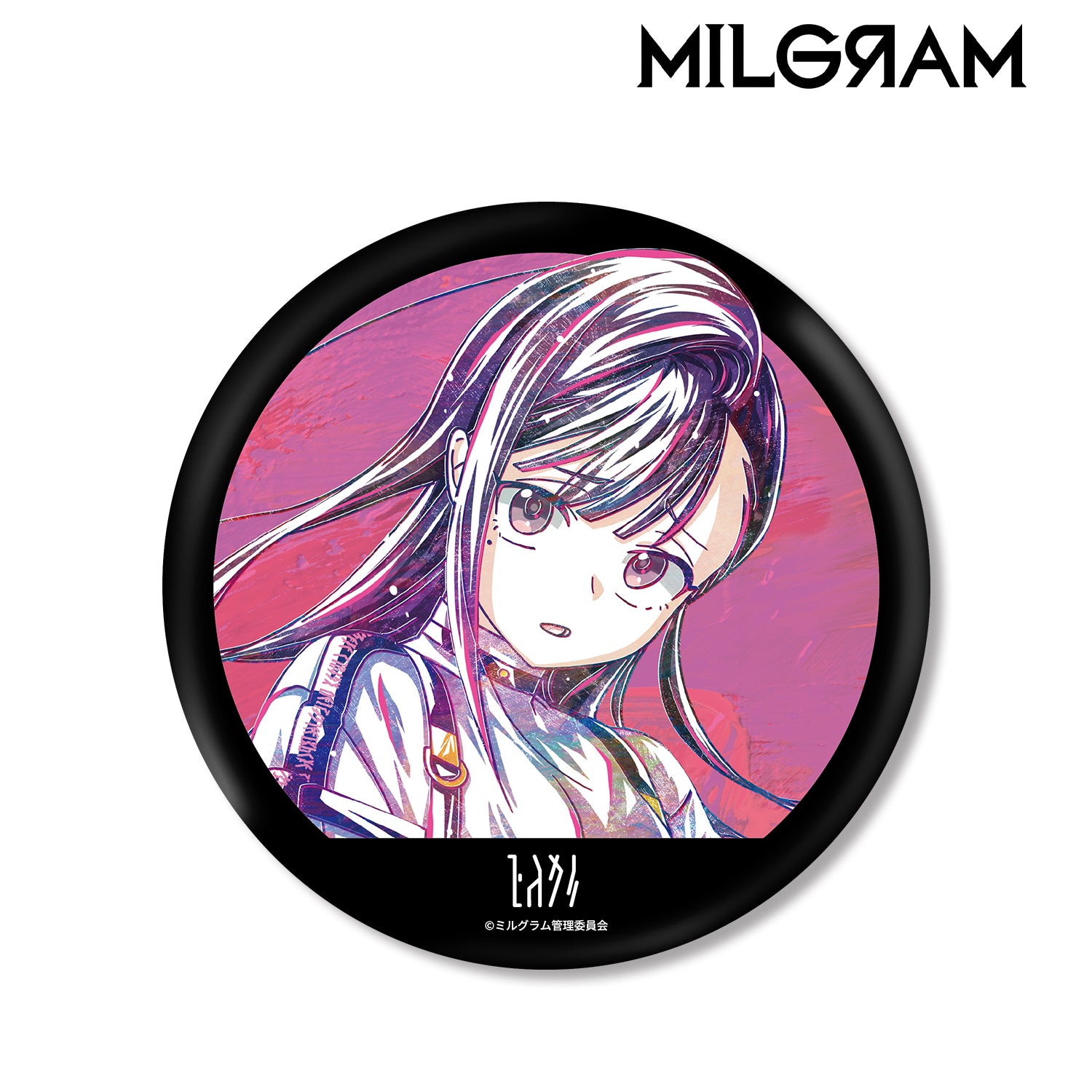 (Goods - Badge) MILGRAM Yuno Ani-Art BIG Button Badge