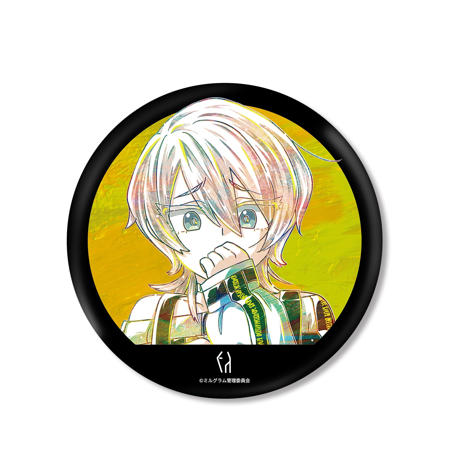 (Goods - Badge) MILGRAM Muu Ani-Art BIG Button Badge