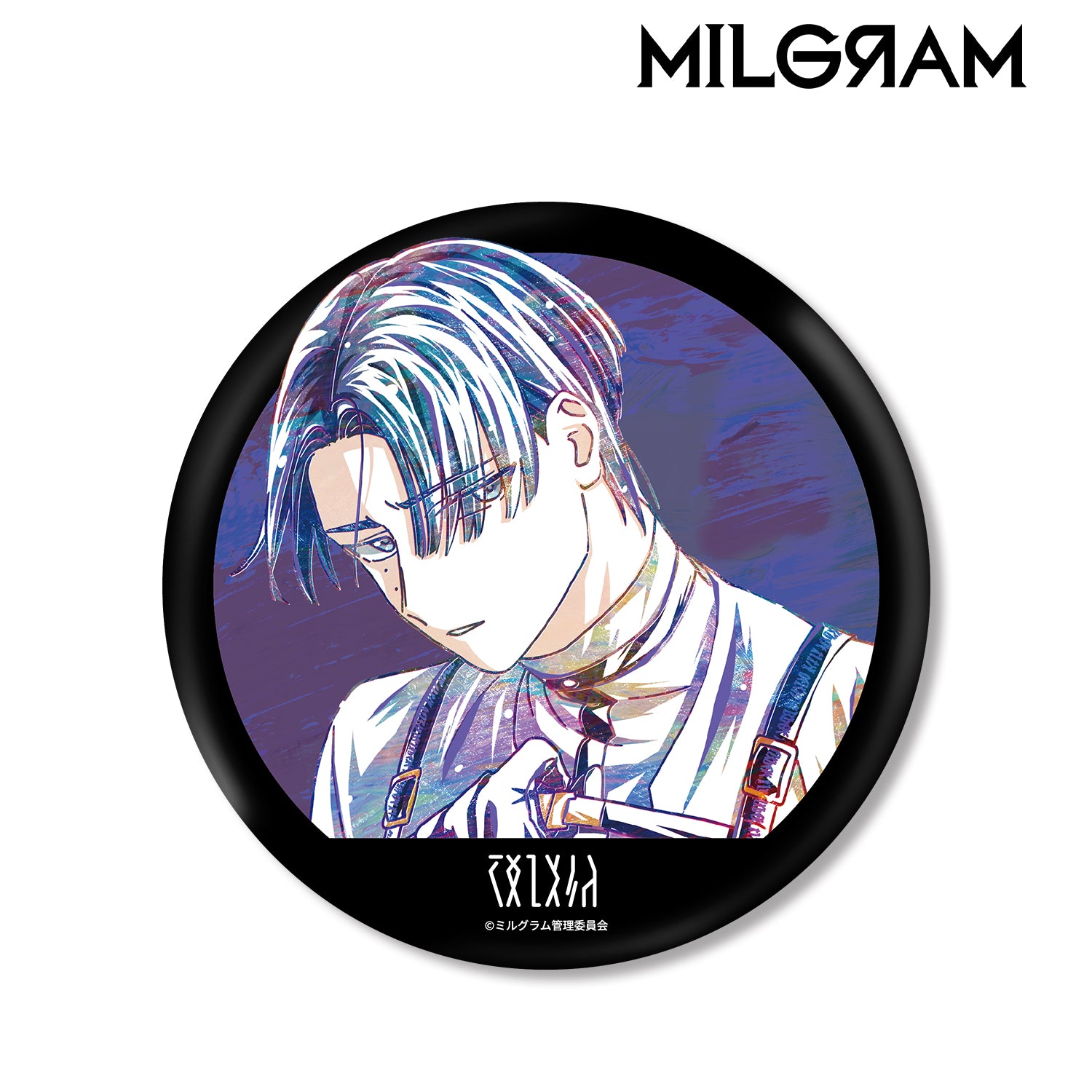 (Goods - Badge) MILGRAM Shidou Ani-Art BIG Button Badge