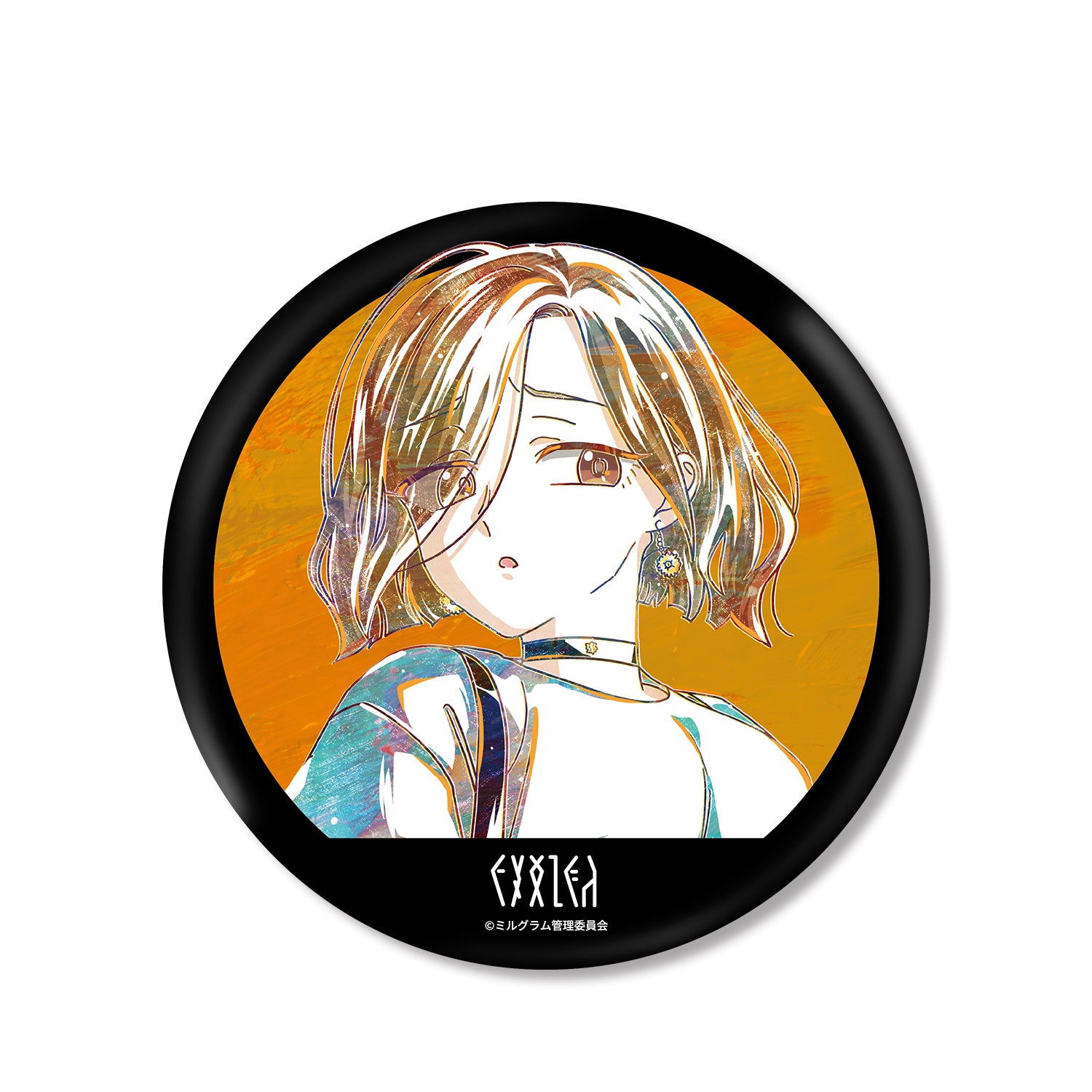 (Goods - Badge) MILGRAM Mahiru Ani-Art BIG Button Badge