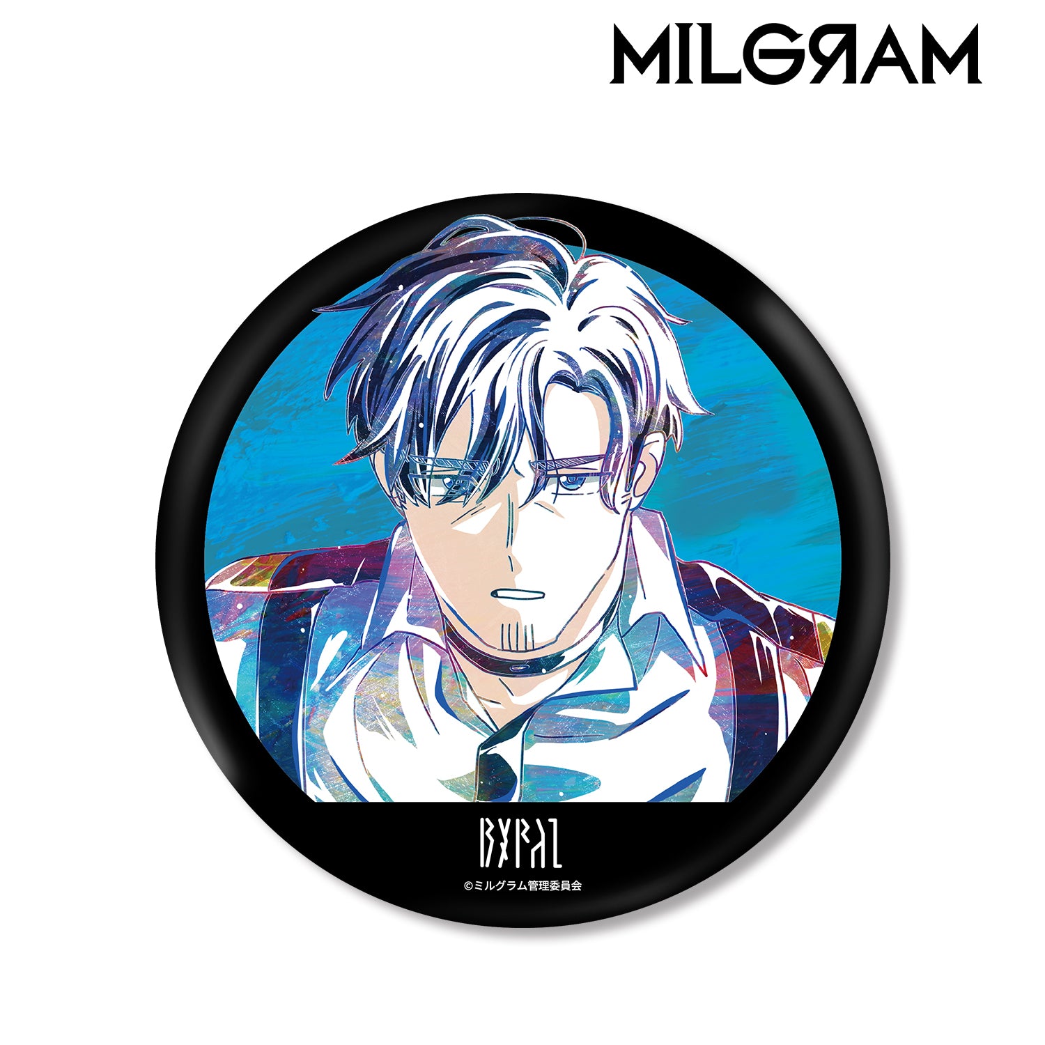 (Goods - Badge) MILGRAM Kazui Ani-Art BIG Button Badge