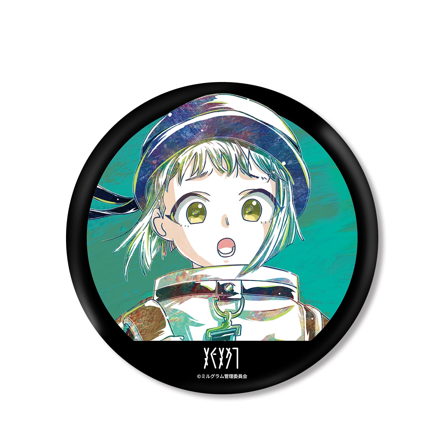 (Goods - Badge) MILGRAM Amane Ani-Art BIG Button Badge