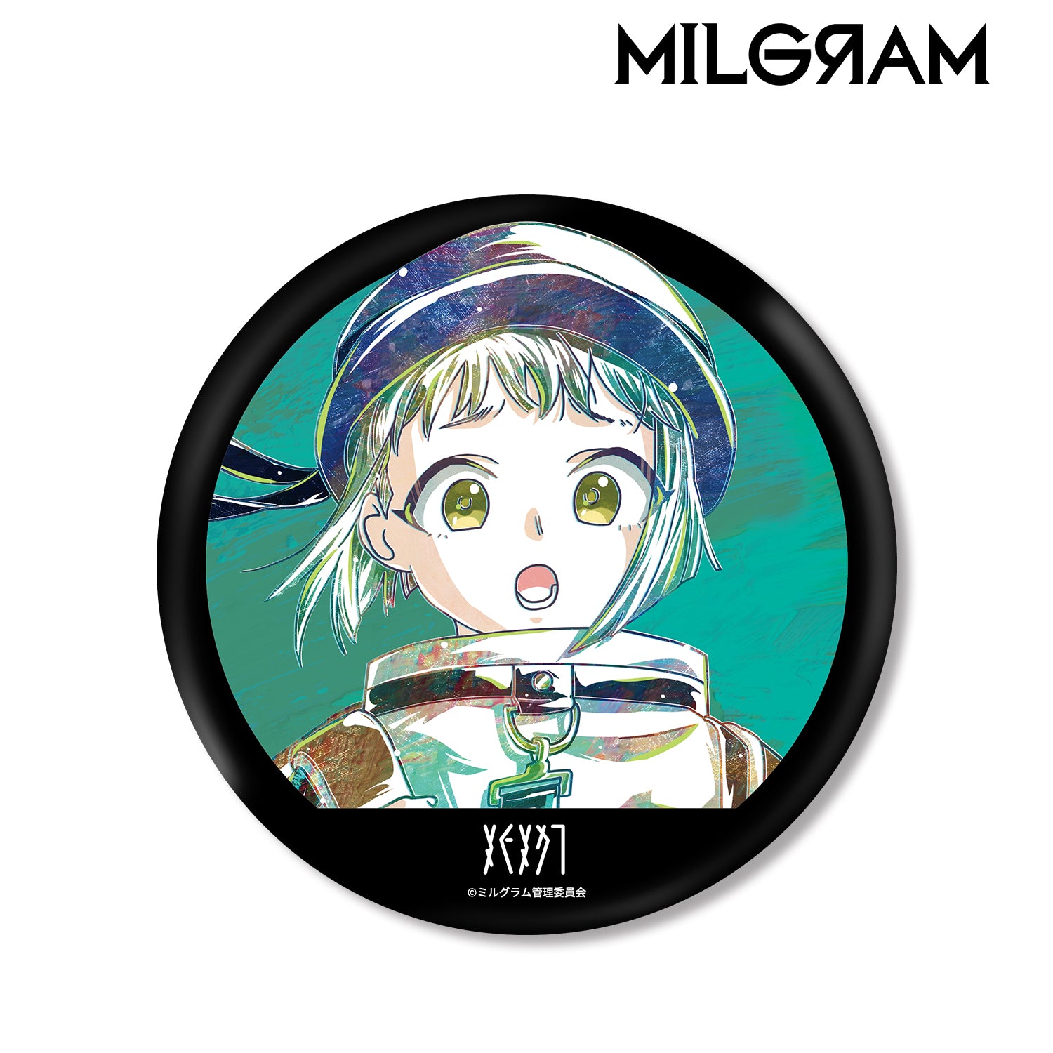 (Goods - Badge) MILGRAM Amane Ani-Art BIG Button Badge