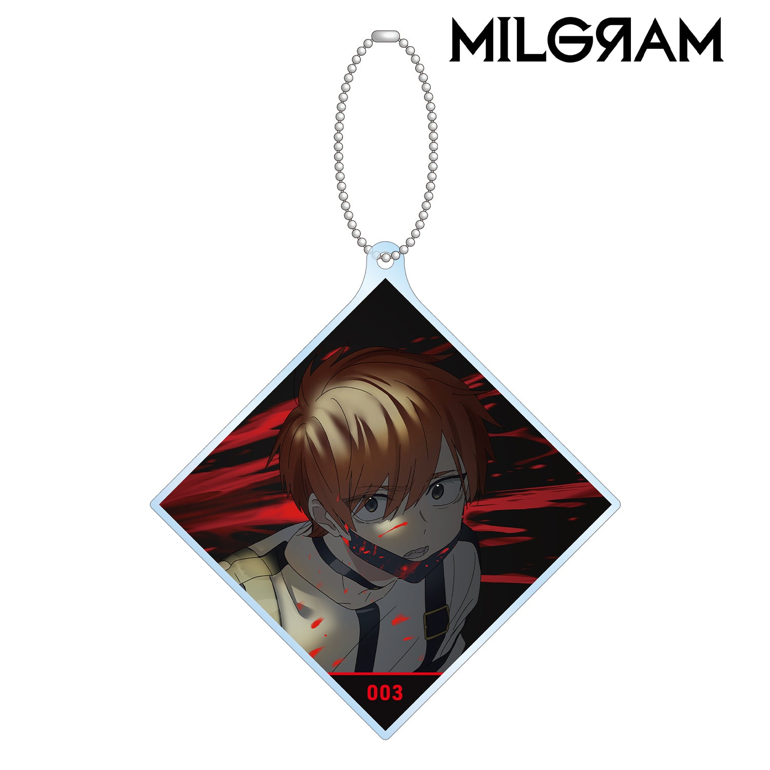 (Goods - Key Chain) MILGRAM BIG Acrylic Key Chain 2nd Anniversary Ver. Feat. Exclusive Art Fuuta