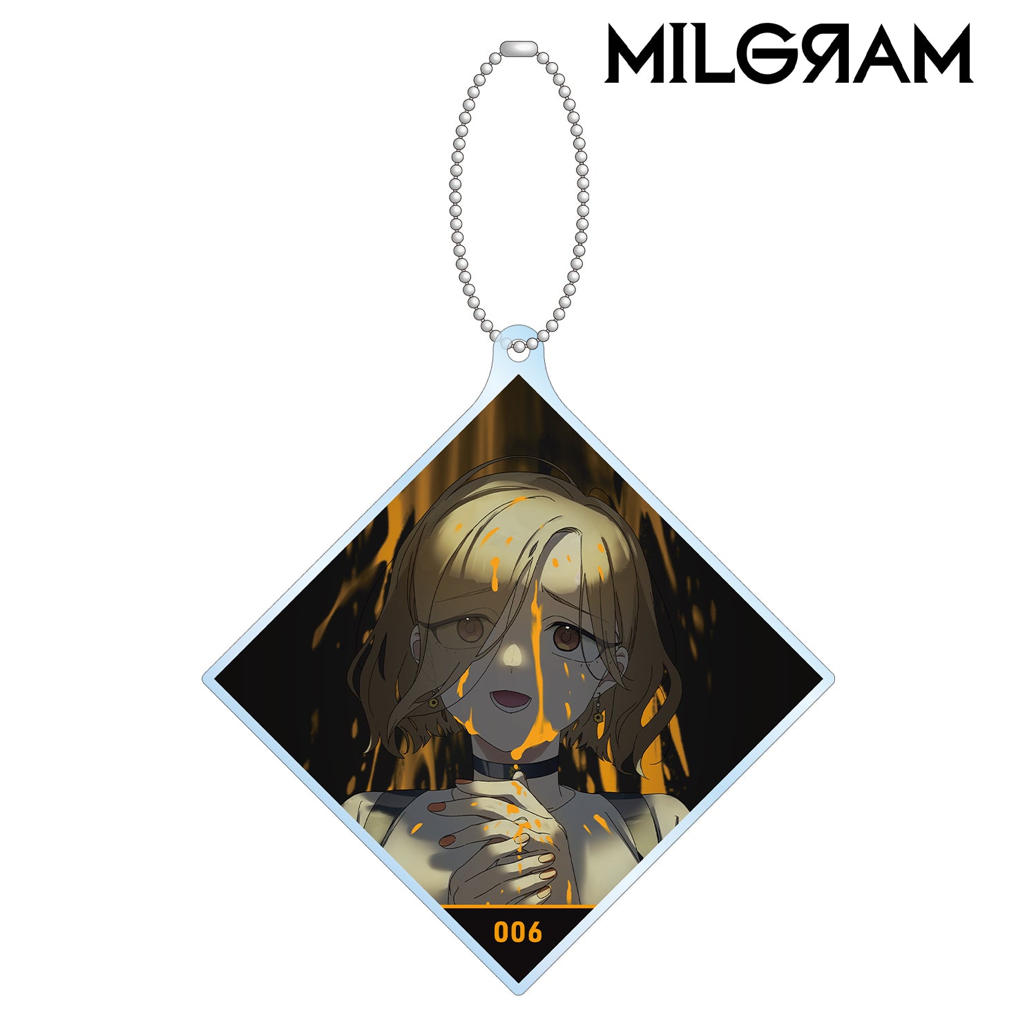 (Goods - Key Chain) MILGRAM BIG Acrylic Key Chain 2nd Anniversary Ver. Feat. Exclusive Art Mahiru