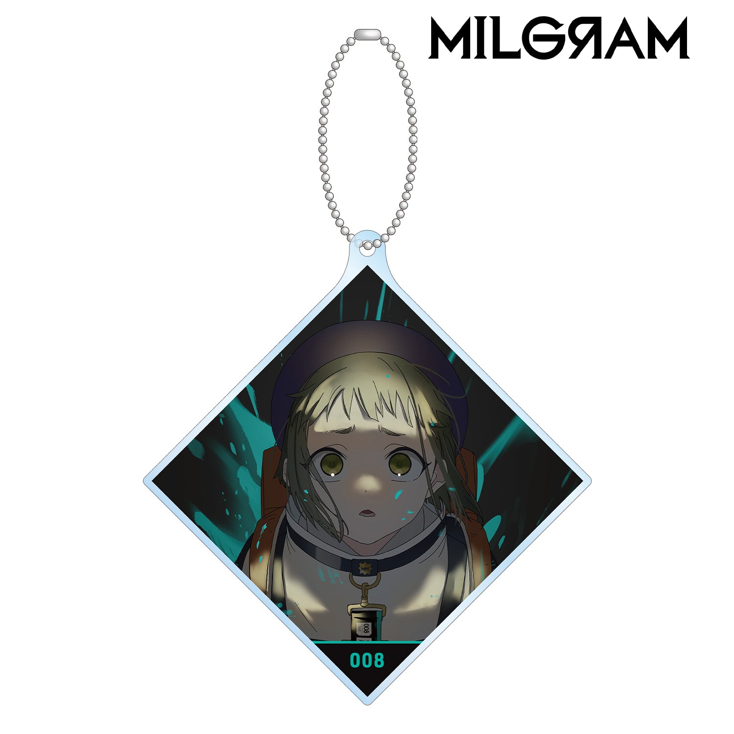 (Goods - Key Chain) MILGRAM BIG Acrylic Key Chain 2nd Anniversary Ver. Feat. Exclusive Art Amane